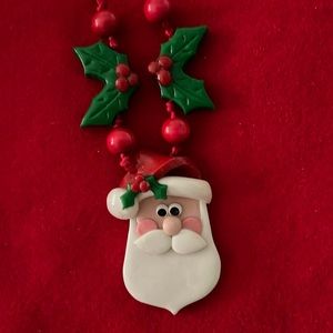 ❌HOLD FOR SUSIE❌ SANTA NECKLACE